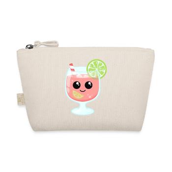 Pink summer drink with lime in aperitif glass - Organic Pouch - nature - Front