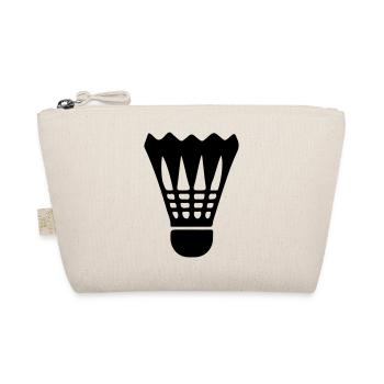 Federball Sport Badminton - Bio-Täschchen - Natur - Vorne