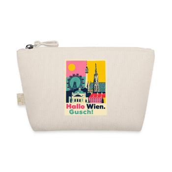Wien-Vienna-Unfreundlich-Freundlichkeit - Bio-Täschchen - Natur - Vorne