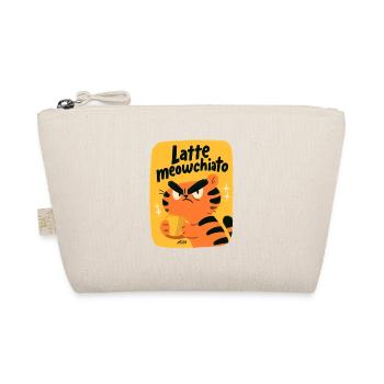 Latte meowchiato - Bio-Täschchen - Natur - Vorne