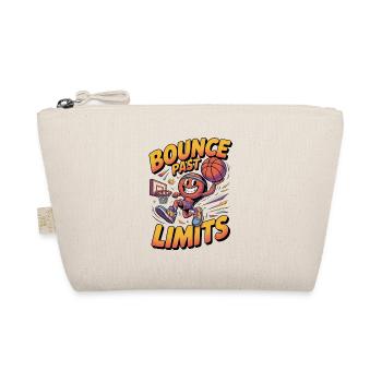 Basketball Bounce Past Limits Cartoon Comic Style  - Bio-Täschchen - Natur - Vorne
