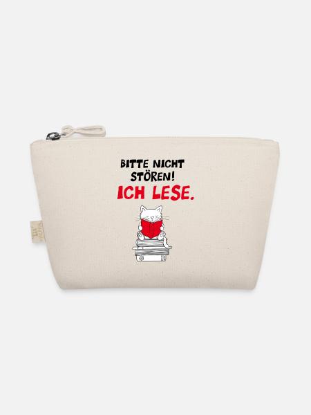 Bitte nicht stören, ich lese! - Bio-Täschchen - Natur