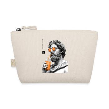 Thinking and drinkin - Bio-Täschchen - Natur - Vorne