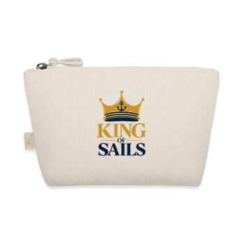 King of Sails – König der Segler - Bio-Täschchen - Natur - Vorne