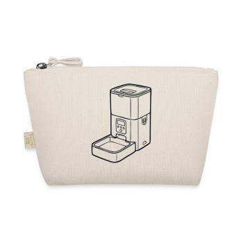 Futterautomat Haustier Grafik - Bio-Täschchen - Natur - Vorne