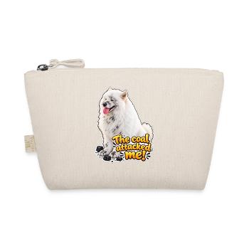 Der Hund und der Kohleangriff – Ein spielerisches Design - Bio-Täschchen - Natur - Vorne