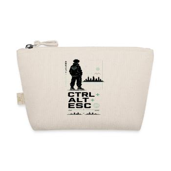 Ctrl Alt ESC Neoncity - Bio-Täschchen - Natur - Vorne