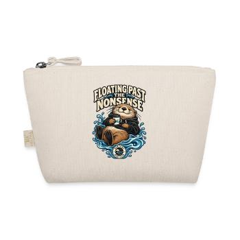 RobVibe Wild Club – Otter Past the Nonsense - Bio-Täschchen - Natur - Vorne