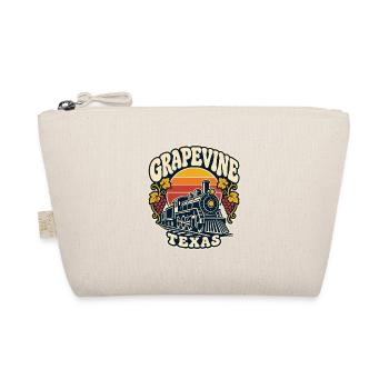 Grapevine Texas Zug Retro - Bio-Täschchen - Natur - Vorne
