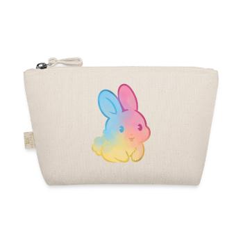 Pastell-Regenbogenhase - Bio-Täschchen - Natur - Vorne