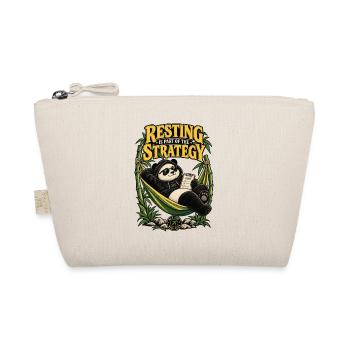 RobVibe Wild Club – Panda-Strategie - Bio-Täschchen - Natur - Vorne