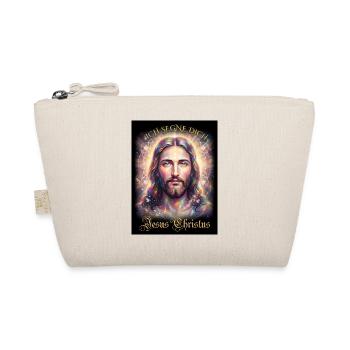 Jesus Christus Ich segne Dich - Bio-Täschchen - Natur - Vorne