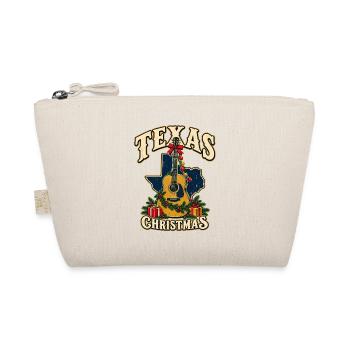 Texas Christmas Gitarre - Bio-Täschchen - Natur - Vorne