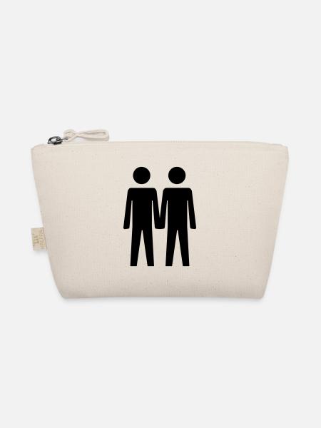 Two Guys - Organic Pouch - nature - Front
