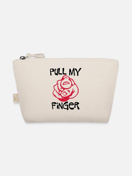 Pull my Finger | you | hand - Trousse biologique - nature - Devant
