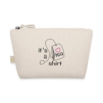 it s a tea shirt tea lover - Bio-Täschchen - Natur - Vorne