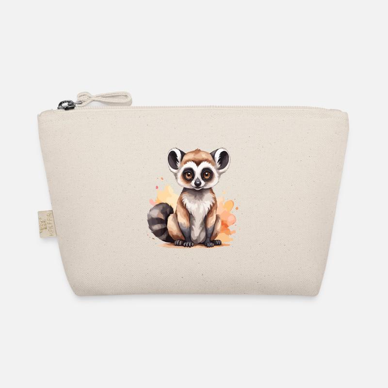 Lemur Cool Cool Madagaskar Bio-Täschchen