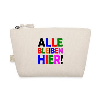 Alle bleiben hier - Bio-Täschchen - Natur - Vorne