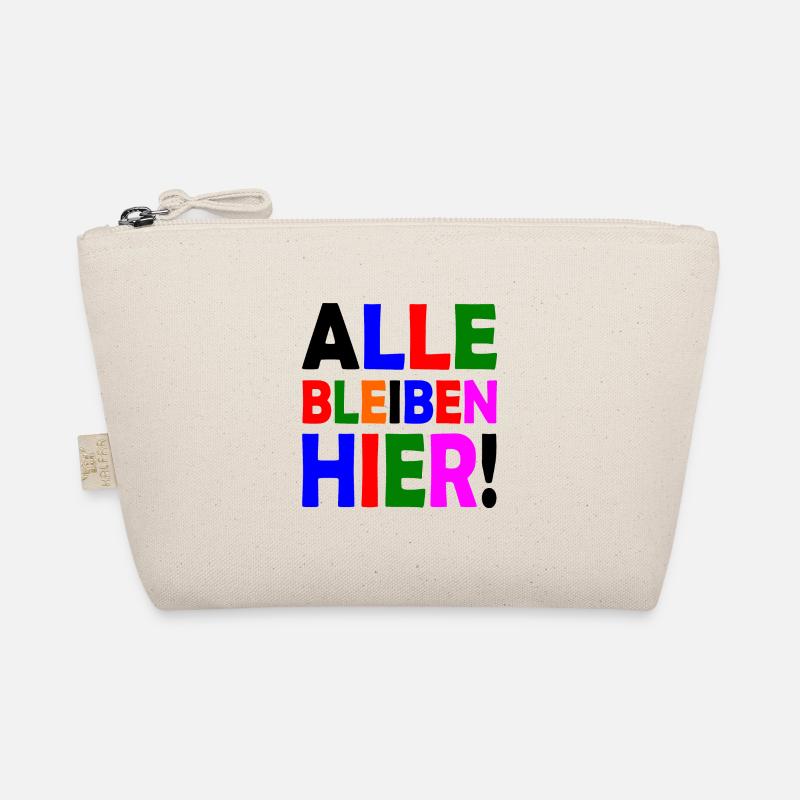 Alle bleiben hier Bio-Täschchen