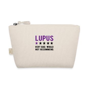 Lupus Erythematosus Butterfly Lichen Fighter - Organic Pouch - nature - Front