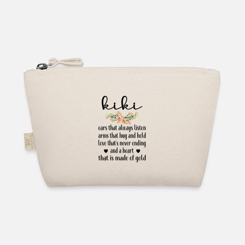 Beste Kiki Oma Muttertag Geschenk Kiki Großmutter - Bio-Täschchen - Natur