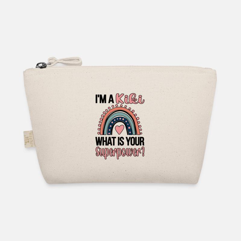 Kiki Oma Muttertag Geschenk Kiki Großmutter Süß Bio-Täschchen