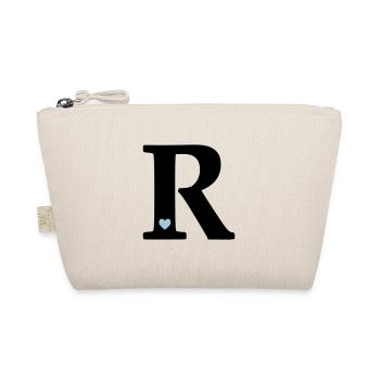 Letter R Initial Letter - Organic Pouch - nature - Front
