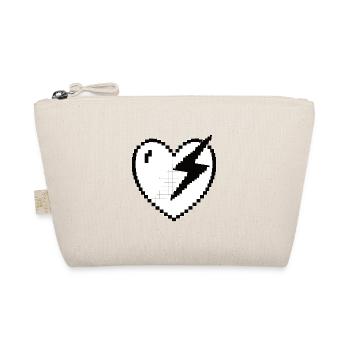 Cadeau de joueur Heart Flash Pixel - Trousse biologique - nature - Devant
