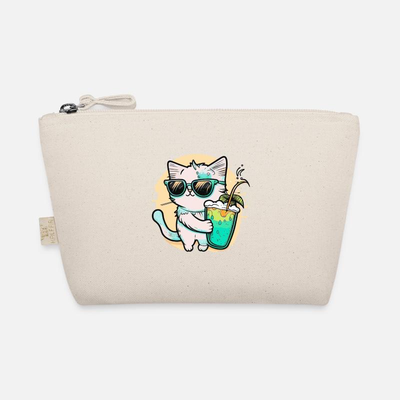 Le chat le plus cool de la plage Trousse biologique
