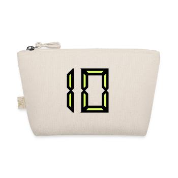10 ANS. 10e ANNIVERSAIRE. ANNIVERSAIRE 10 ANS. 10 - Trousse biologique - nature - Devant