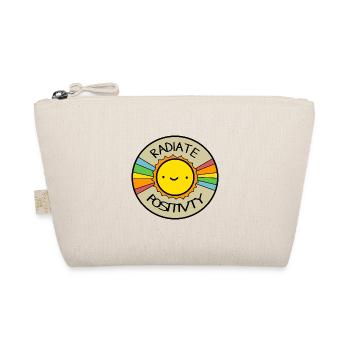Positivität ausstrahlen Radiate Positivty - Bio-Täschchen - Natur - Vorne