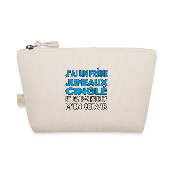 J'ai un frère jumeaux cinglé et je m'en sert - Trousse biologique - nature - Devant