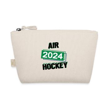 Air Hockey Spieler Team Turnier Mannschaft in 2024 - Bio-Täschchen - Natur - Vorne