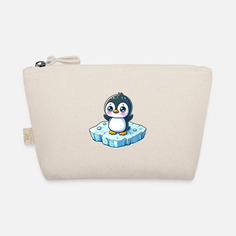 Pinguin, Schmelzendes Eis, Südpol Bio-Täschchen
