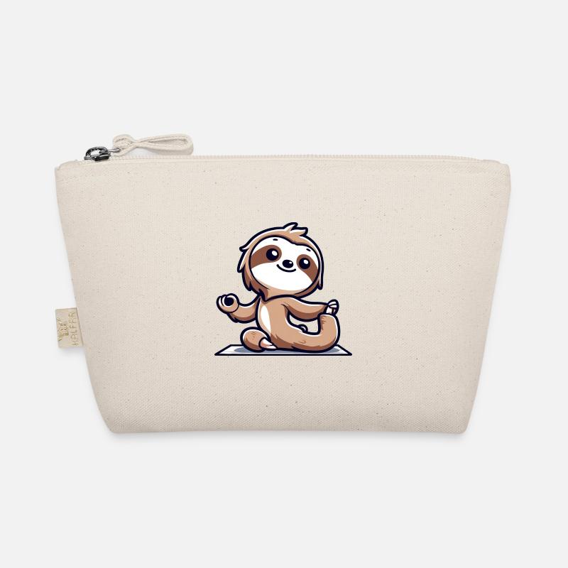 Sloth Yoga & Gymnastics Poses Organic Pouch