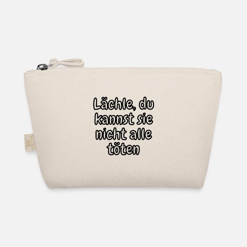 lustiges Spruch T-shirt – Dein Statement-Shirt - Bio-Täschchen - Natur