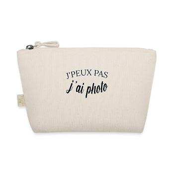 J'peux pas j ai photo humour photographe - Trousse biologique - nature - Devant