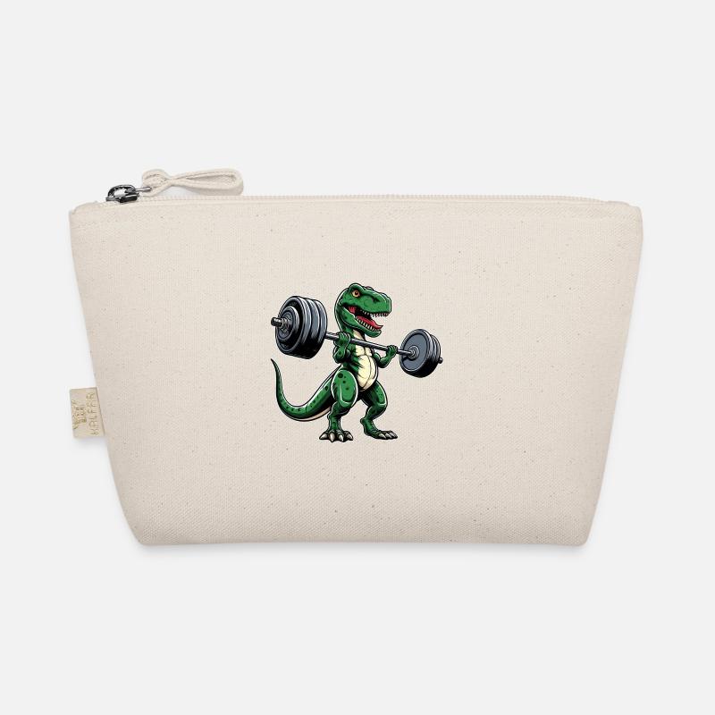 T-Rex Workout Dumbbell Bench Press Cool Organic Pouch