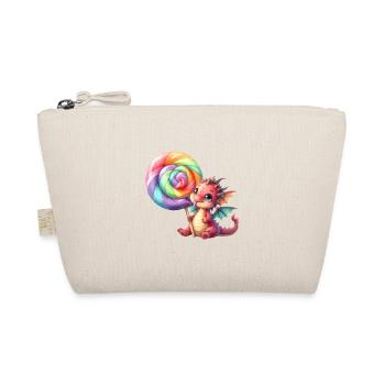 Kleiner Drache Lollipop - Bio-Täschchen - Natur - Vorne