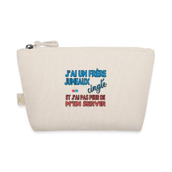 J'ai un frère jumeaux cinglé et je m'en sers - Trousse biologique - nature - Devant