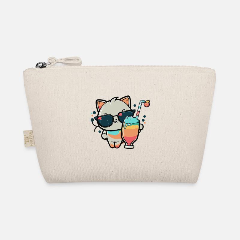 Le chat le plus cool de la plage Trousse biologique