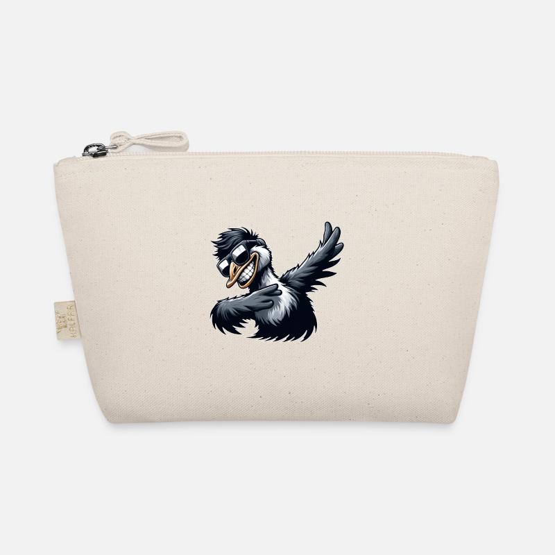 Cool Emu Ostrich Dabbing Dance Organic Pouch
