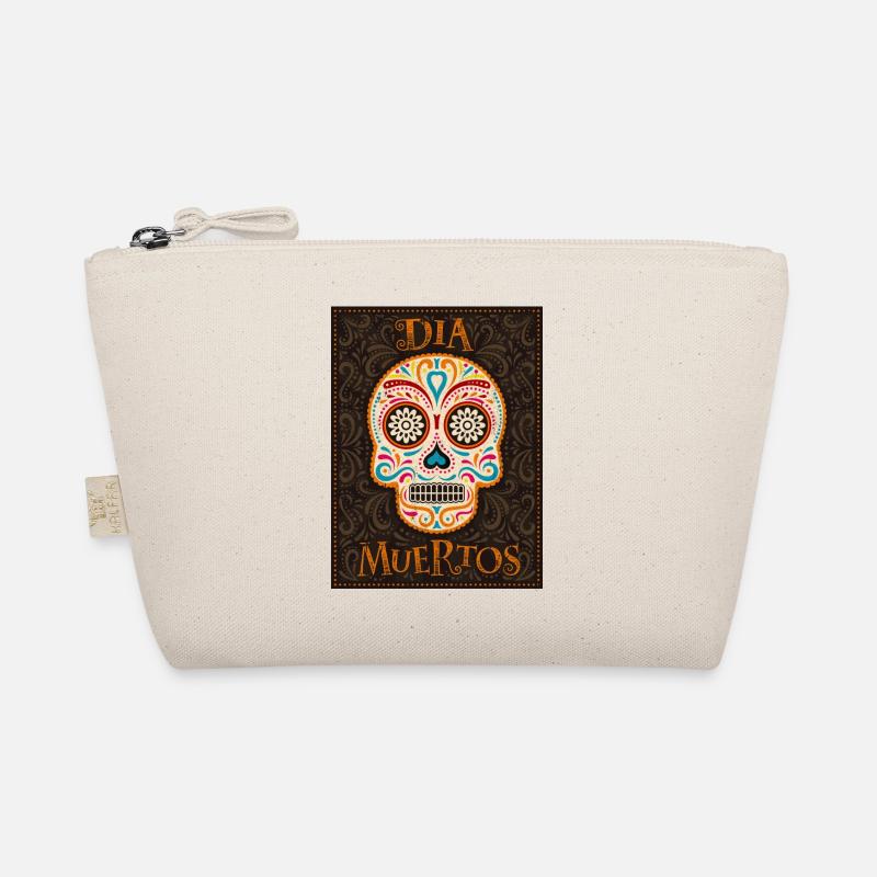 Dia Muertos - Bio-Täschchen - Natur
