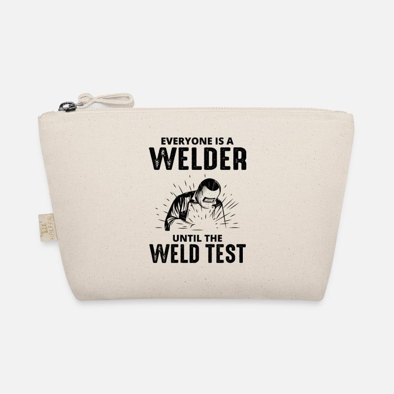 Welding Welder Metal Construction Ironworker Funny Organic Pouch
