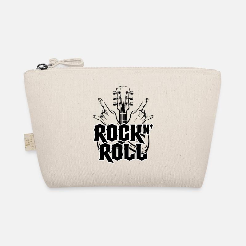 Rock And Roll | Farben änderbar - Bio-Täschchen - Natur
