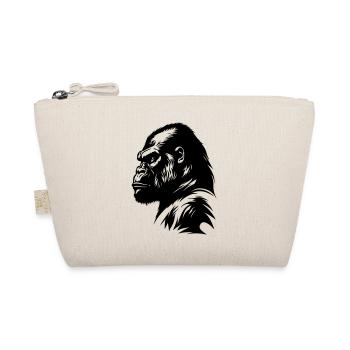 Silhouette de symbole de gorille - Trousse biologique - nature - Devant
