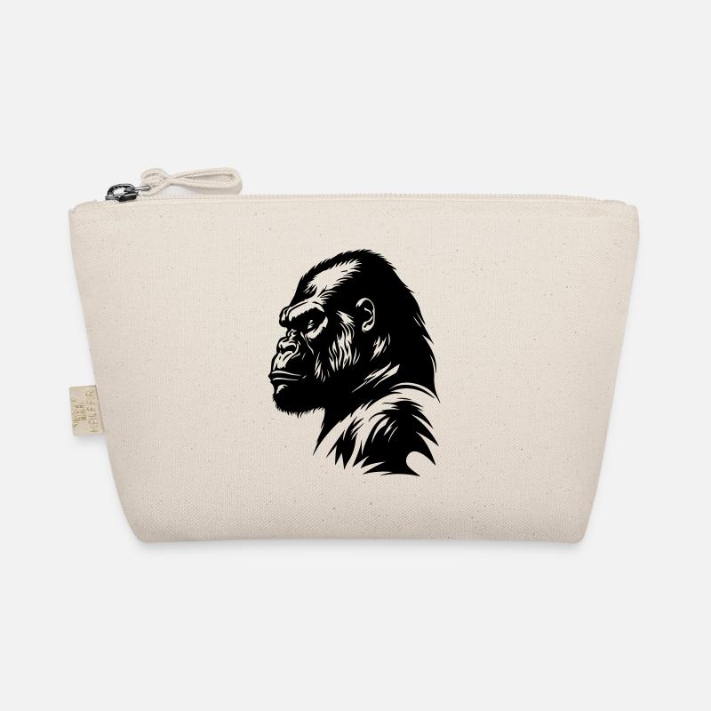 Silhouette de symbole de gorille Trousse biologique