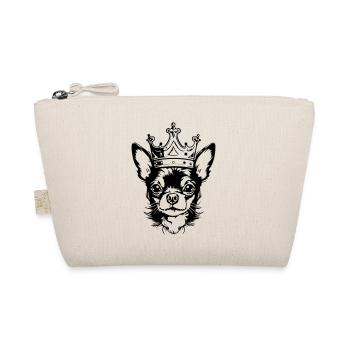 Chihuahua Crown Dog - Organic Pouch - nature - Front