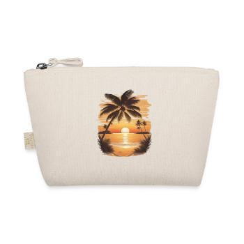Sunset Serenity: Scène de plage - Trousse biologique - nature - Devant