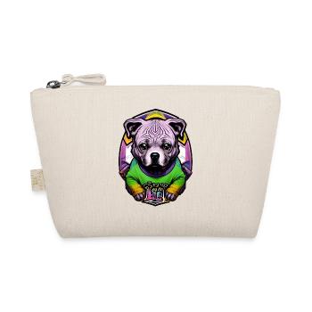 Chihuahua Dog Colorful Japanese - Organic Pouch - nature - Front
